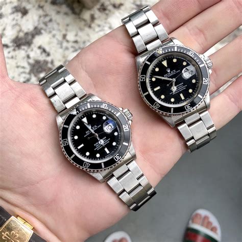 rolex 16800 matte dial|rolex submariner 16800 vs 16610.